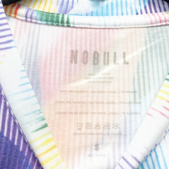 NoBull Women's All Pride Rainbow Racerback Tank Top Athletic Cross Fit Small - Picture 4 of 4